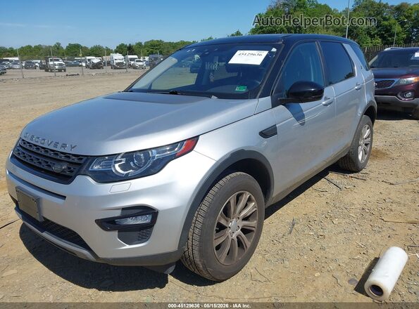 SALCP2BG0HH688232 2017 LAND ROVER DISCOVERY SPORT Серебряный Передняя левая четверть