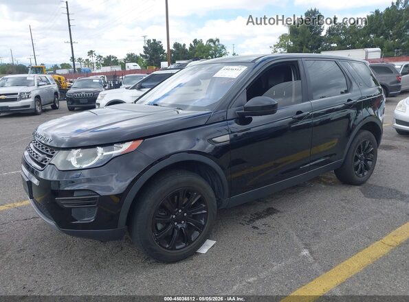 SALCP2BG0HH698954 2017 LAND ROVER DISCOVERY SPORT Black Przód lewy