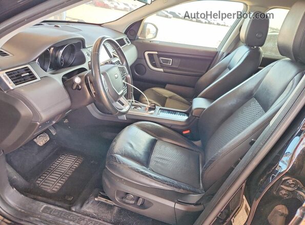 SALCP2BG2HH671271 2017 LAND ROVER DISCOVERY Черный Вид салона спереди