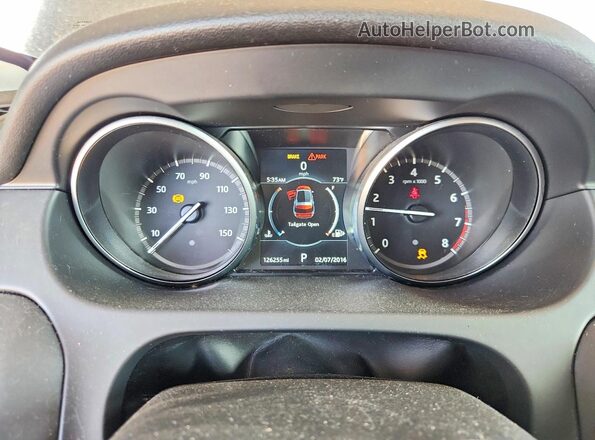 SALCP2BG2HH671271 2017 LAND ROVER DISCOVERY Черный Вид щитка приборов