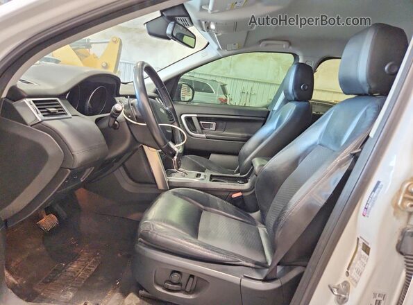 SALCP2BG7GH553232 2016 LAND ROVER DISCOVERY White წინა სალონის ხედი