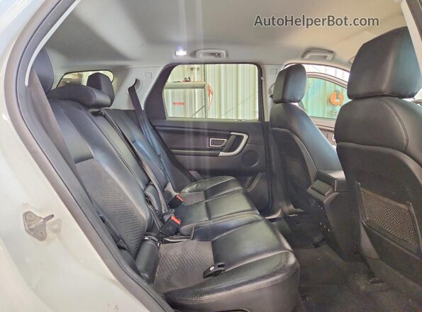 SALCP2BG7GH553232 2016 LAND ROVER DISCOVERY White უკანა სალონის ხედი