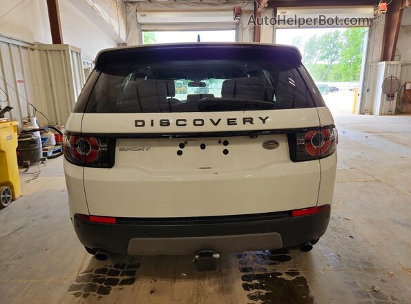 SALCP2BG7GH553232 2016 LAND ROVER DISCOVERY White უკანა ხედი