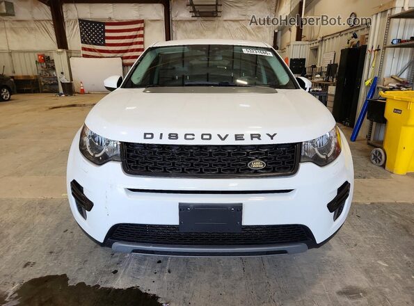 SALCP2BG7GH553232 2016 LAND ROVER DISCOVERY White წინა ხედი
