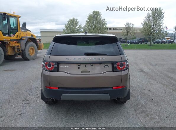 SALCP2BG7HH638492 2017 LAND ROVER DISCOVERY SPORT Желто-коричневый 