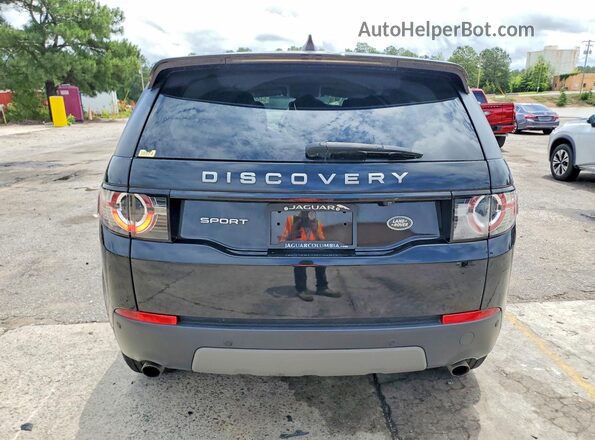 SALCP2BG7HH645507 2017 LAND ROVER DISCOVERY Черный Вид сзади