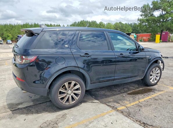 SALCP2BG7HH645507 2017 LAND ROVER DISCOVERY Черный Задняя правая четверть