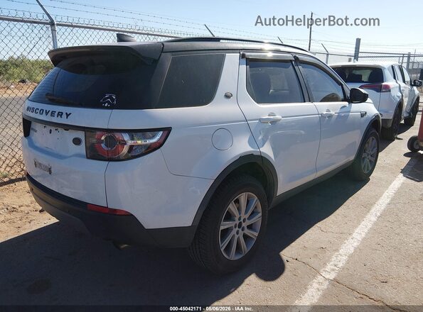 SALCP2BG8HH636976 2017 LAND ROVER DISCOVERY SPORT White Rear right