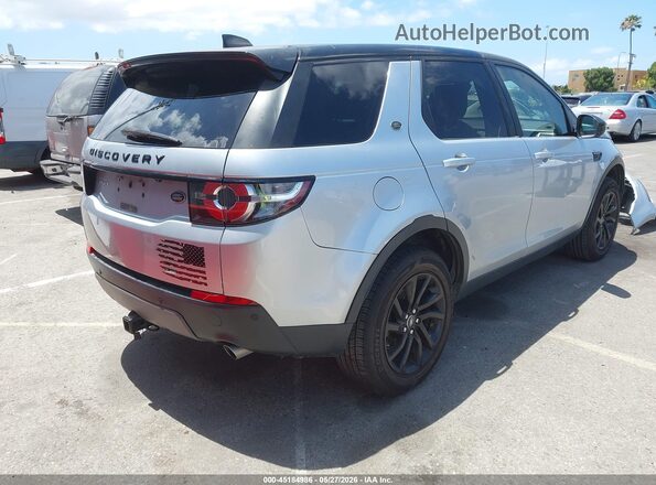 SALCP2BGXHH650023 2017 LAND ROVER DISCOVERY SPORT Серебряный Задняя правая четверть