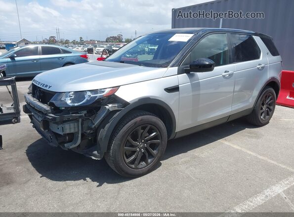 SALCP2BGXHH650023 2017 LAND ROVER DISCOVERY SPORT Серебряный Передняя левая четверть