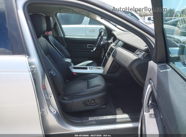 SALCP2BGXHH650023 2017 LAND ROVER DISCOVERY SPORT Серебряный Вид салона спереди