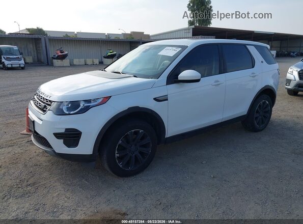 SALCP2BGXHH703397 2017 LAND ROVER DISCOVERY SPORT White Առջևի ձախ երեք քառորդ տեսարան