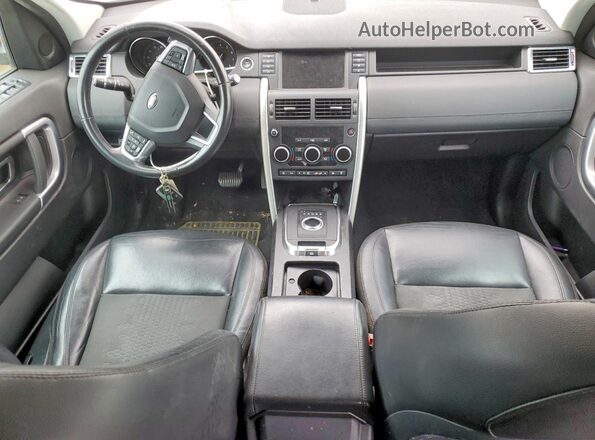 SALCP2FX4KH812861 2019 LAND ROVER DISCOVERY Черный Вид панели приборов