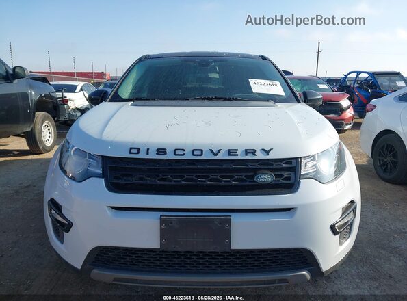 SALCP2FX5KH786433 2019 LAND ROVER DISCOVERY SPORT White Սարքավորումների վահանակի տեսք