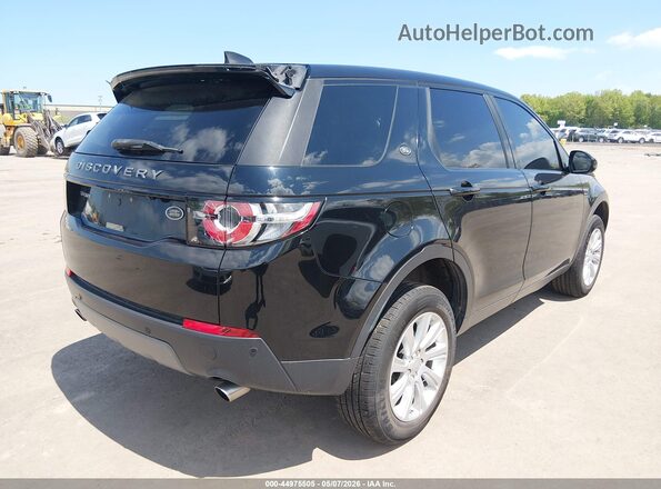 SALCP2FX6KH786375 2019 LAND ROVER DISCOVERY SPORT Black Rear right