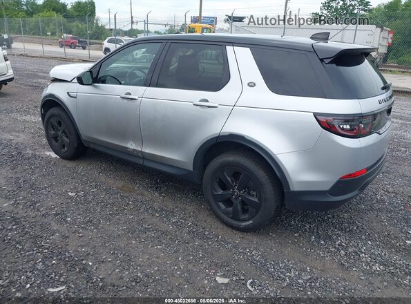 SALCP2FX7LH835133 2020 LAND ROVER DISCOVERY SPORT Silver Rear left