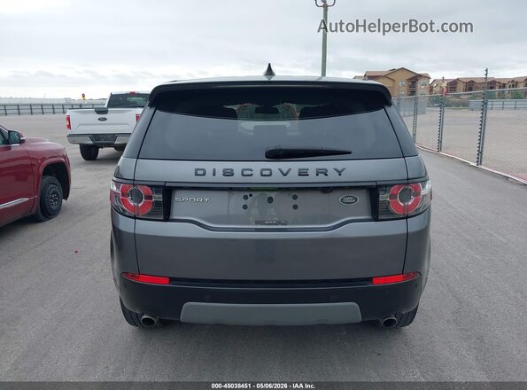 SALCP2FX9KH795815 2019 LAND ROVER DISCOVERY SPORT Серый 