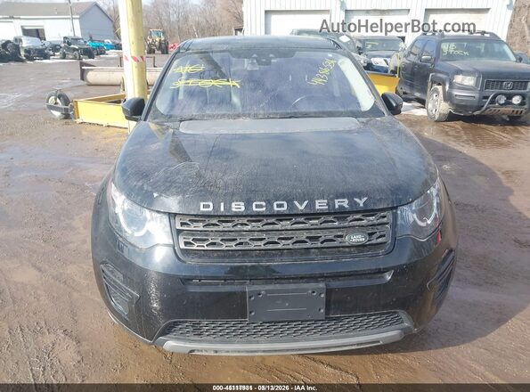 SALCP2RX7JH766212 2018 LAND ROVER DISCOVERY SPORT Black Սարքավորումների վահանակի տեսք