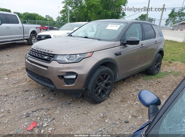 SALCR2BG1GH628307 2016 LAND ROVER DISCOVERY SPORT Brown 