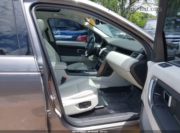 SALCR2BG7HH708650 2017 LAND ROVER DISCOVERY SPORT Серый Вид салона спереди