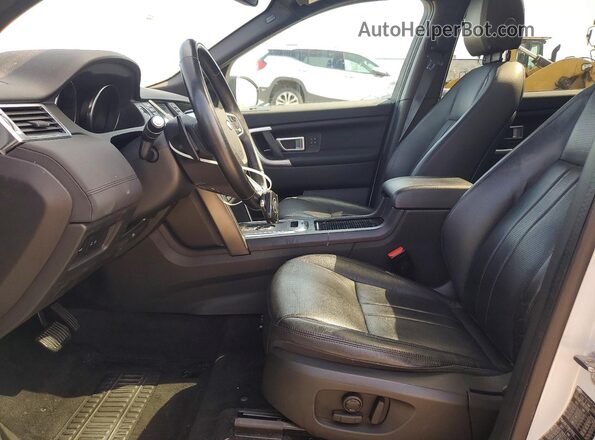 SALCR2FX7KH804845 2019 LAND ROVER DISCOVERY White Вид салону спереду