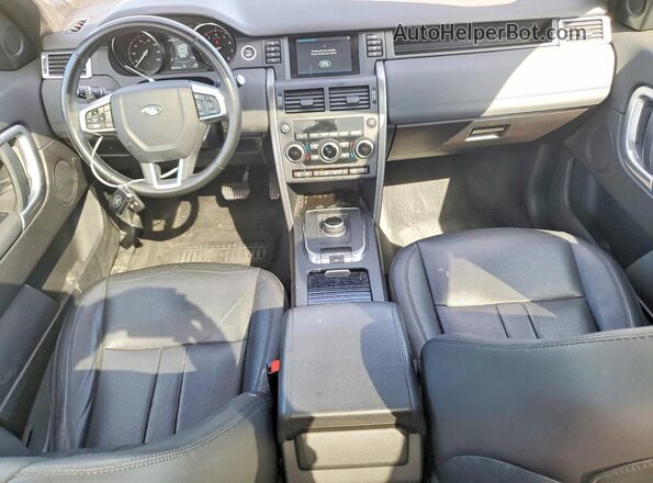 SALCR2FX7KH804845 2019 LAND ROVER DISCOVERY White Вид панелі приладів
