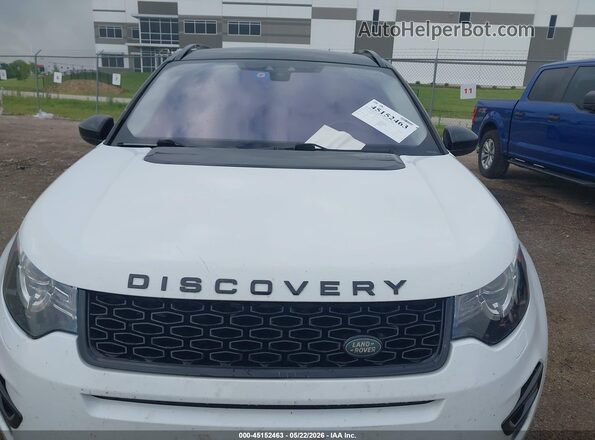 SALCR2RX2JH729319 2018 LAND ROVER DISCOVERY SPORT White Դիմացի տեսք