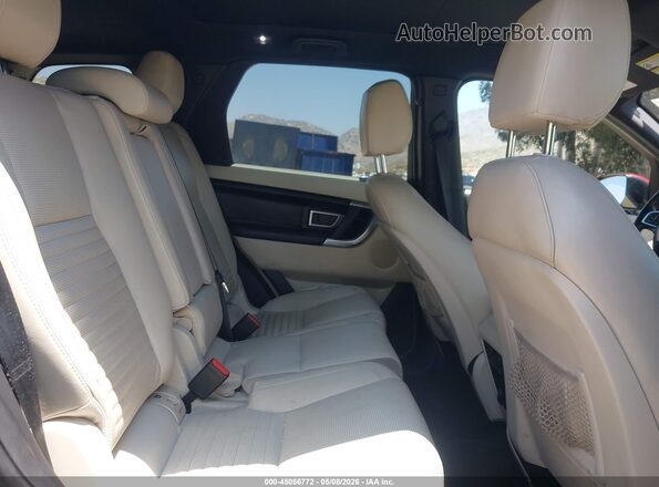 SALCT2BG5GH550356 2016 LAND ROVER DISCOVERY SPORT Black Widok naklejki z numerem VIN