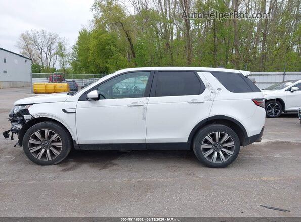 SALCT2BG9HH659002 2017 LAND ROVER DISCOVERY SPORT White Vista interior trasera