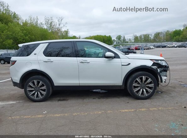 SALCT2BG9HH659002 2017 LAND ROVER DISCOVERY SPORT White Vista del cuadro de instrumentos
