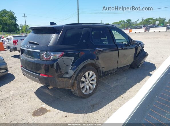 SALCT2BG9HH721031 2017 LAND ROVER DISCOVERY SPORT Черный Задняя правая четверть