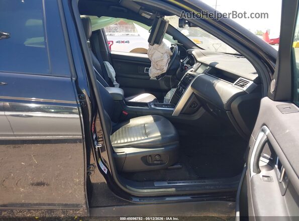 SALCT2BG9HH721031 2017 LAND ROVER DISCOVERY SPORT Черный Вид салона спереди