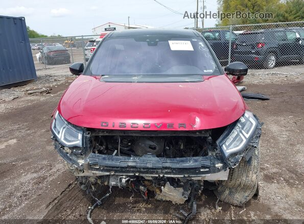SALCT2FX0LH865781 2020 LAND ROVER DISCOVERY SPORT Red Rear interior view