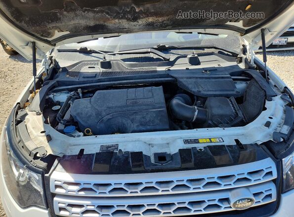 SALCT2FX4KH795295 2019 LAND ROVER DISCOVERY White Вид підкапотного простору