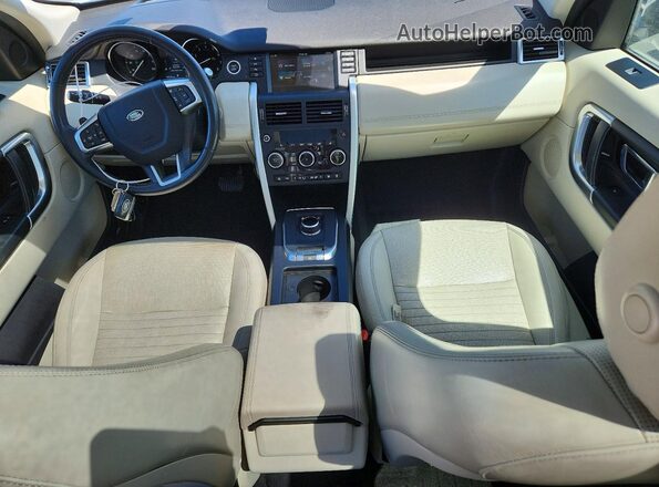 SALCT2FX4KH795295 2019 LAND ROVER DISCOVERY White Вид панелі приладів