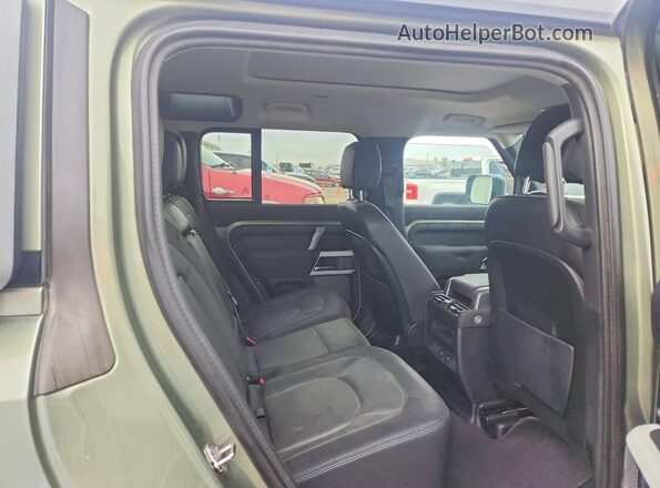 SALE27EU1P2111393 2023 LAND ROVER DEFENDER Green Vista interior trasera