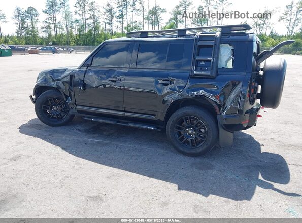 SALE27RU2N2069629 2022 LAND ROVER DEFENDER Black Trasero izquierdo
