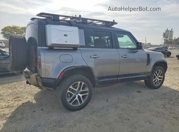 SALE2EEU2P2191534 2023 LAND ROVER DEFENDER Gray Trasero derecho