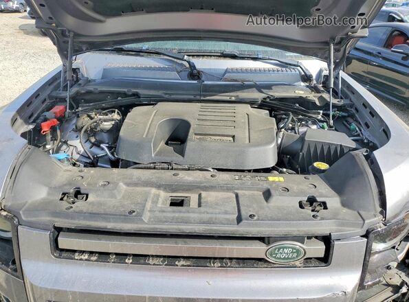 SALE2EEU2P2191534 2023 LAND ROVER DEFENDER Gray Vista del compartimento del motor