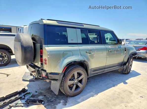 SALE37RUXN2087471 2022 LAND ROVER DEFENDER Green Tył prawy
