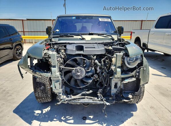 SALE37RUXN2087471 2022 LAND ROVER DEFENDER Green Widok z przodu