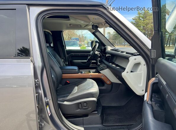 SALE97EU9L2016067 2020 LAND ROVER DEFENDER Gray Vista frontal