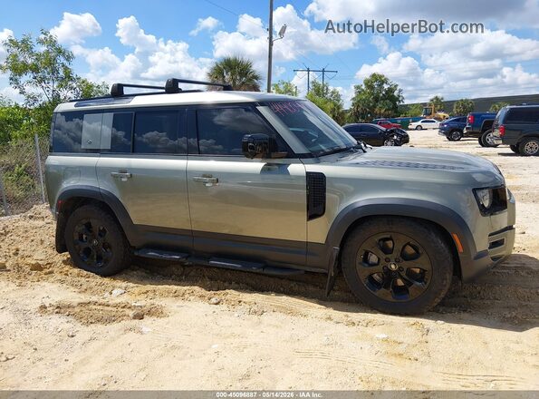 SALE9EEUXL2029995 2020 LAND ROVER DEFENDER Green სალონის 360-გრადუსიანი ხედი