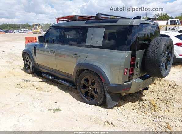 SALE9EEUXL2029995 2020 LAND ROVER DEFENDER Green უკანა მარცხენა