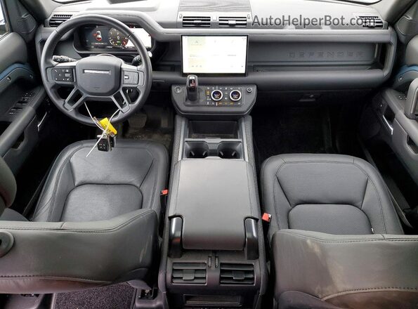 SALEJ7EU1S2439747 2025 LAND ROVER DEFENDER Blue Vista del salpicadero