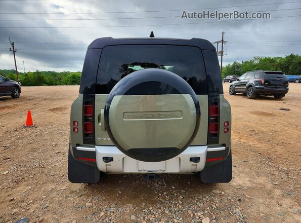 SALEJ7EX1S2404054 2025 LAND ROVER DEFENDER Green Вид ззаду