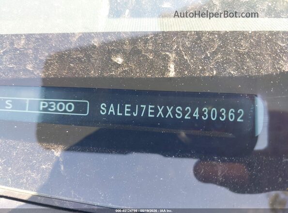 SALEJ7EXXS2430362 2025 LAND ROVER DEFENDER Gray 