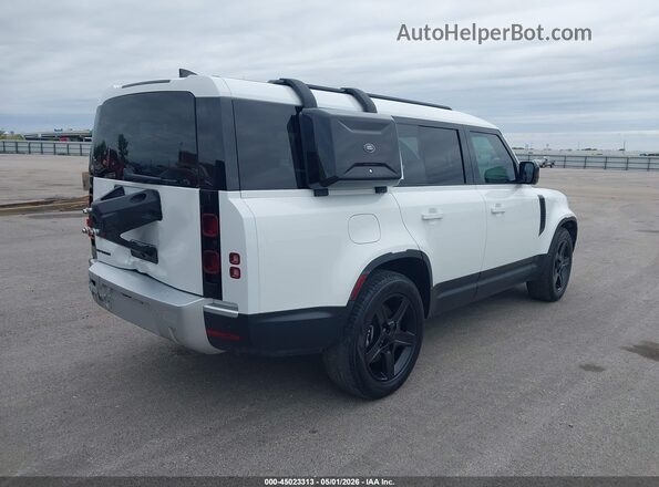 SALEJFEU3R2337631 2024 LAND ROVER DEFENDER White უკანა მარჯვენა