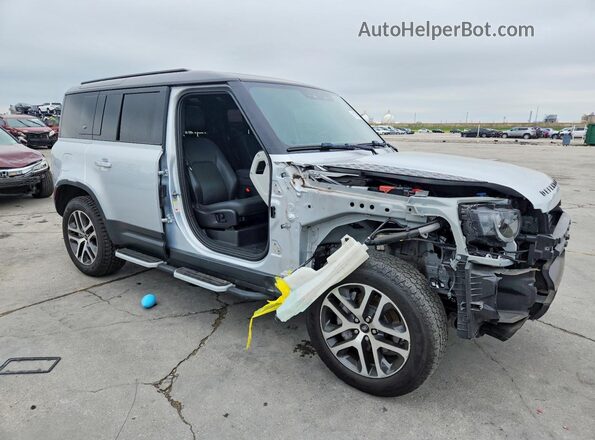 SALEP7EU0P2192095 2023 LAND ROVER DEFENDER Silver Передня права чверть