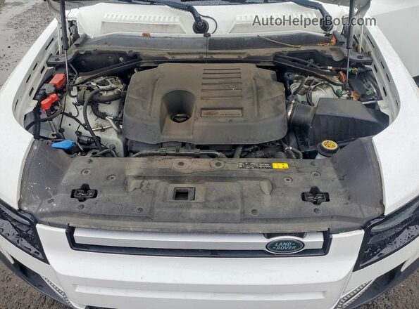 SALEP7EU4L2020369 2020 LAND ROVER DEFENDER White უკანა სალონის ხედი
